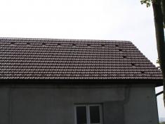 Oprava střechy a&nbsp;elektroinstalace HZ Libákovice 2014