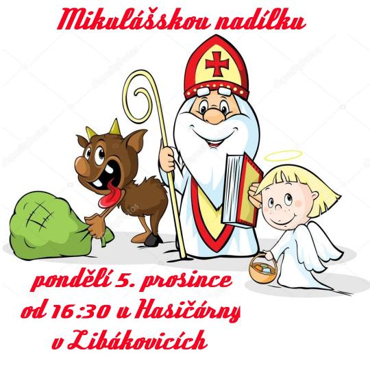 Mikulášská nadílka Libákovice