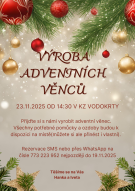 Výroba adventních věnců