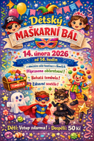 dětský maškarní bál